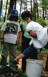 Mother Esther and children