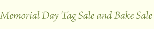 tag sale