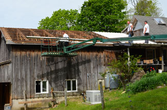 dairy roof